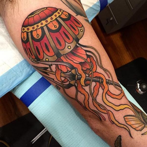 100 Jellyfish Tattoo Designs: the Elegance of Marine Life
