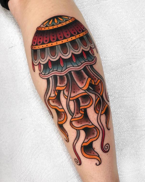 100 Jellyfish Tattoo Designs: the Elegance of Marine Life