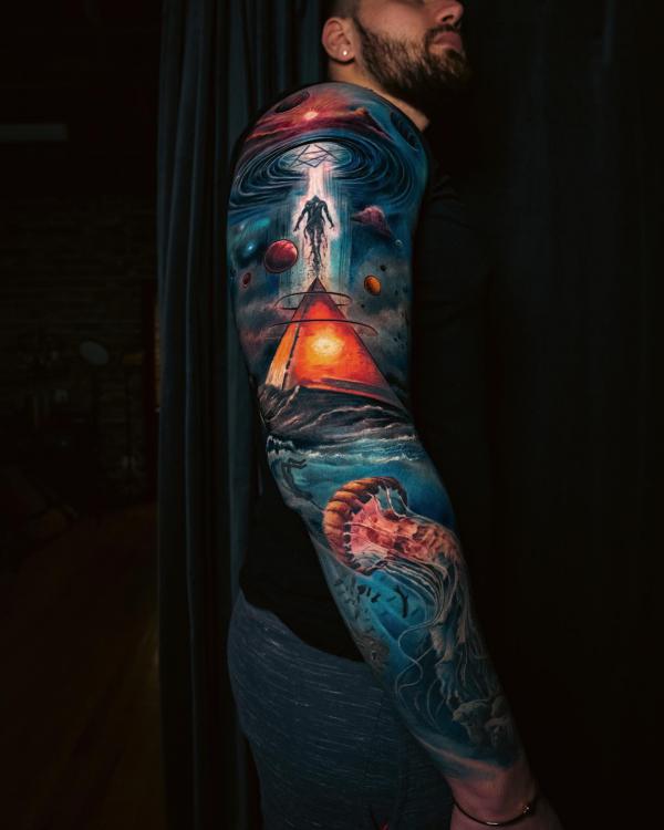 100 Jellyfish Tattoo Designs: the Elegance of Marine Life