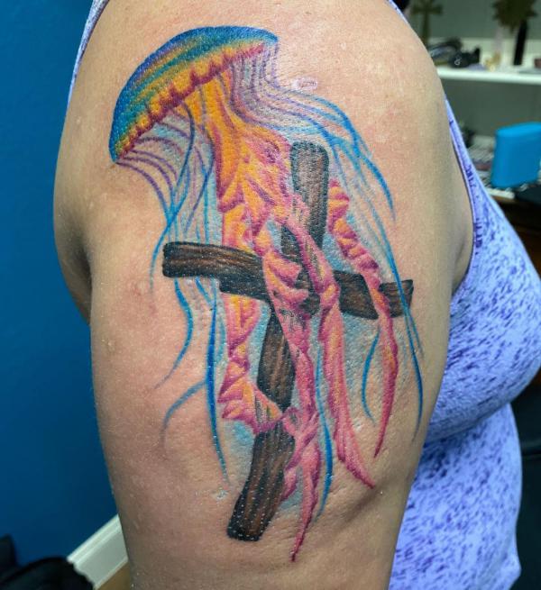 100 Jellyfish Tattoo Designs: the Elegance of Marine Life
