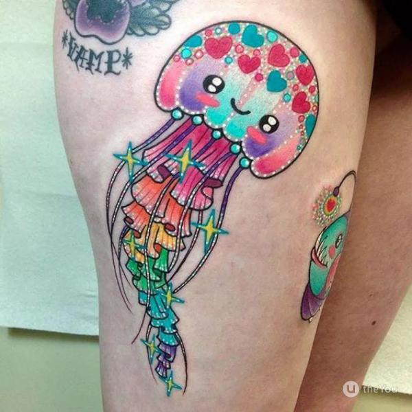 100 Jellyfish Tattoo Designs: the Elegance of Marine Life