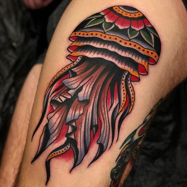100 Jellyfish Tattoo Designs: the Elegance of Marine Life