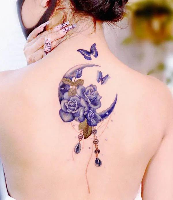 Rose Back Tattoo: Blooming with Beauty and Meaning
