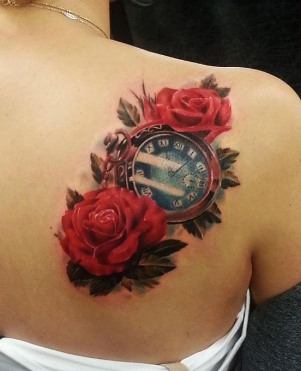 Rose Back Tattoo: Blooming with Beauty and Meaning