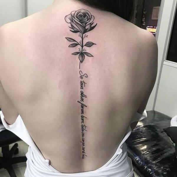 Rose Back Tattoo: Blooming with Beauty and Meaning