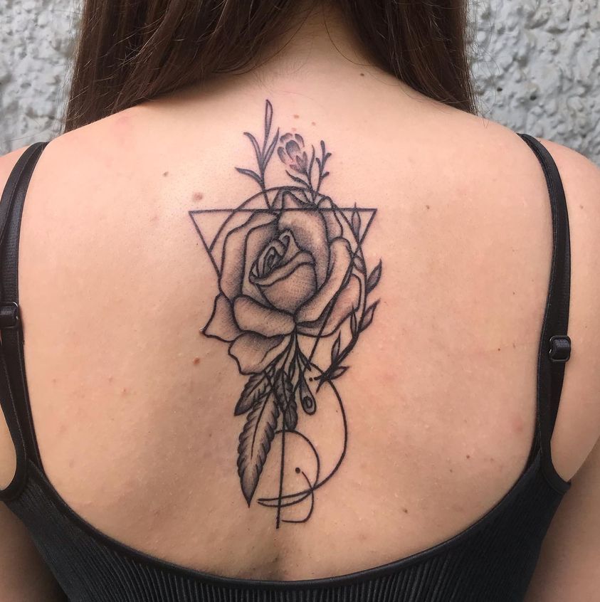 Rose Back Tattoo: Blooming with Beauty and Meaning
