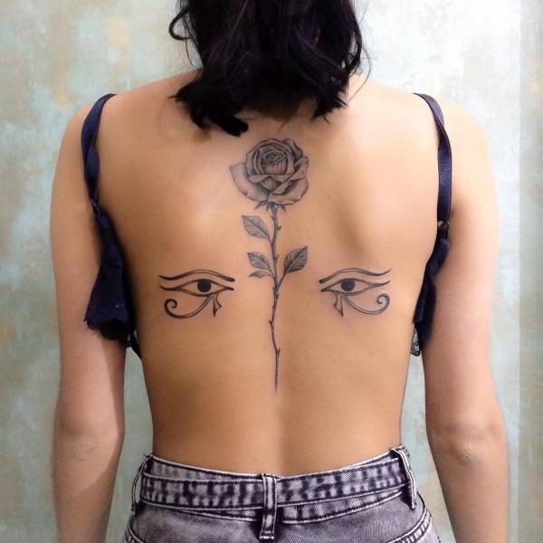 Rose Back Tattoo: Blooming with Beauty and Meaning