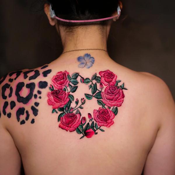 Rose Back Tattoo: Blooming with Beauty and Meaning