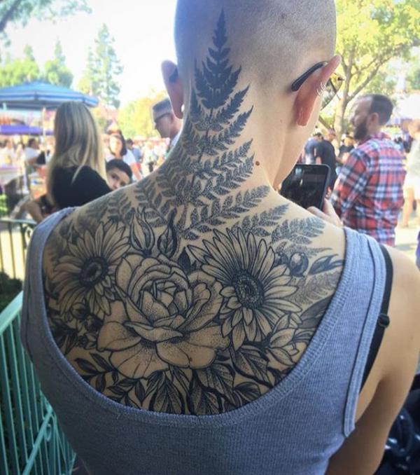 Rose Back Tattoo: Blooming with Beauty and Meaning