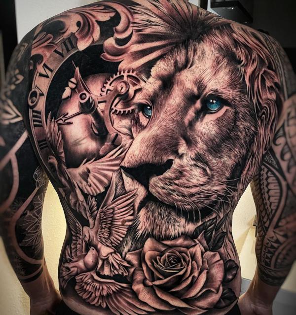 Rose Back Tattoo: Blooming with Beauty and Meaning