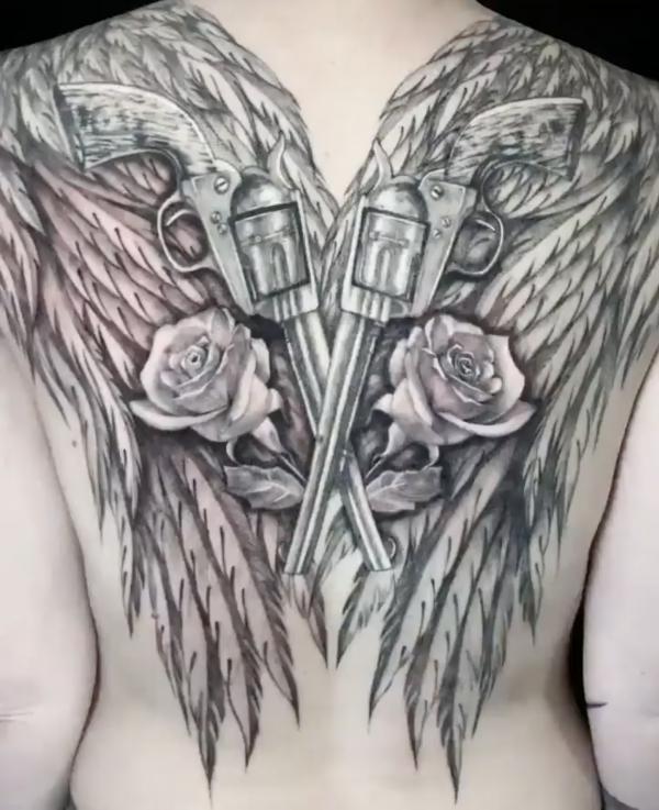 Rose Back Tattoo: Blooming with Beauty and Meaning