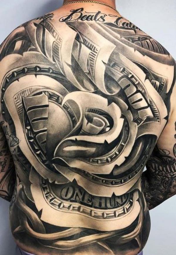Rose Back Tattoo: Blooming with Beauty and Meaning