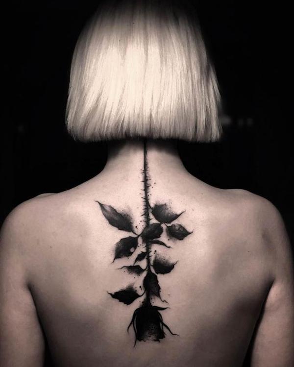 Rose Back Tattoo: Blooming with Beauty and Meaning