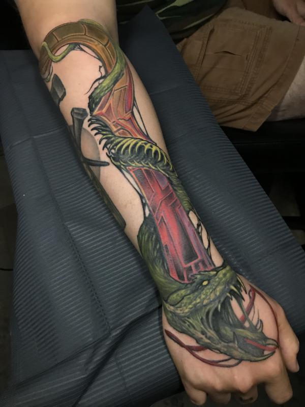 40 Intriguing Snake Forearm Tattoo Design Ideas