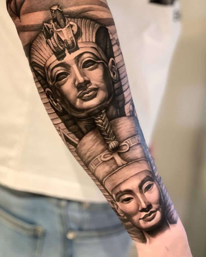 45 King Tut Tattoos: A Journey into the Ancient Egypt