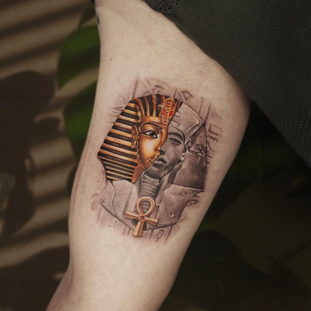 45 King Tut Tattoos: A Journey into the Ancient Egypt