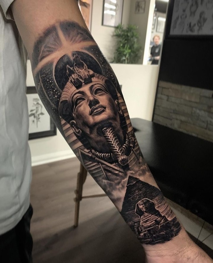 45 King Tut Tattoos: A Journey into the Ancient Egypt