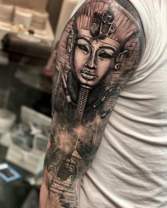 45 King Tut Tattoos: A Journey into the Ancient Egypt