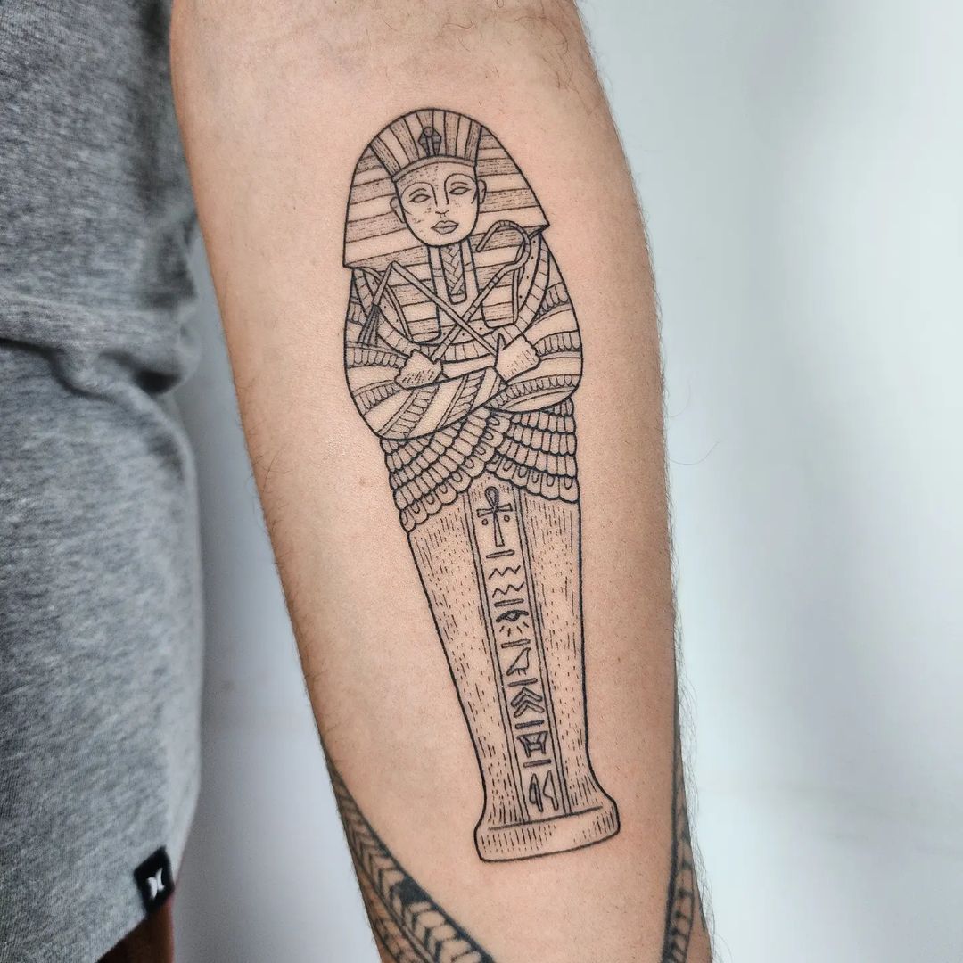 45 King Tut Tattoos: A Journey into the Ancient Egypt