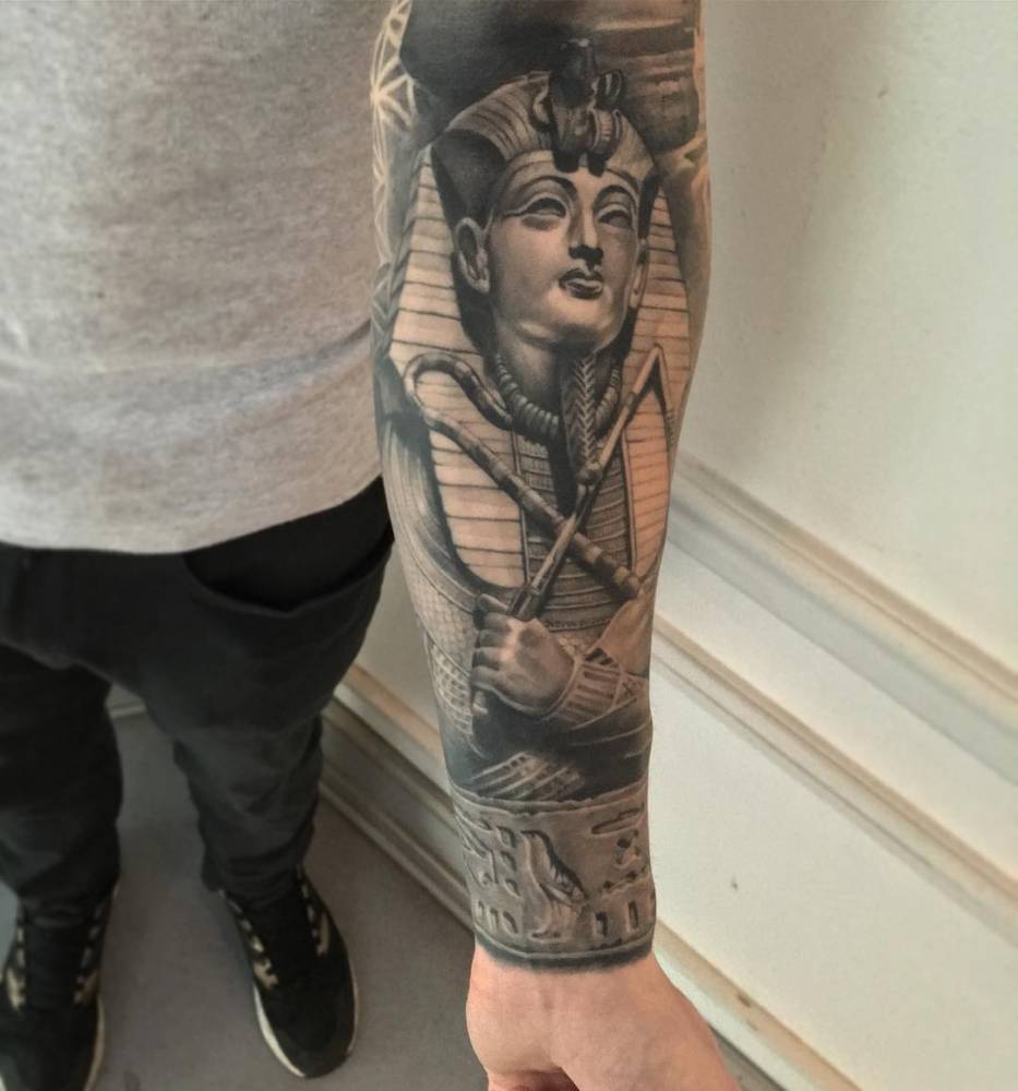 45 King Tut Tattoos: A Journey into the Ancient Egypt