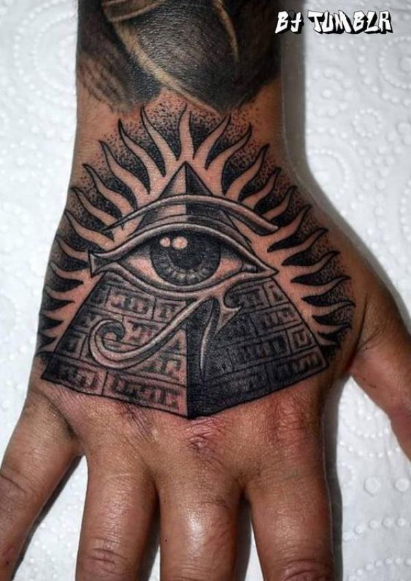 55 Eye of Ra Tattoo Designs with Meanings