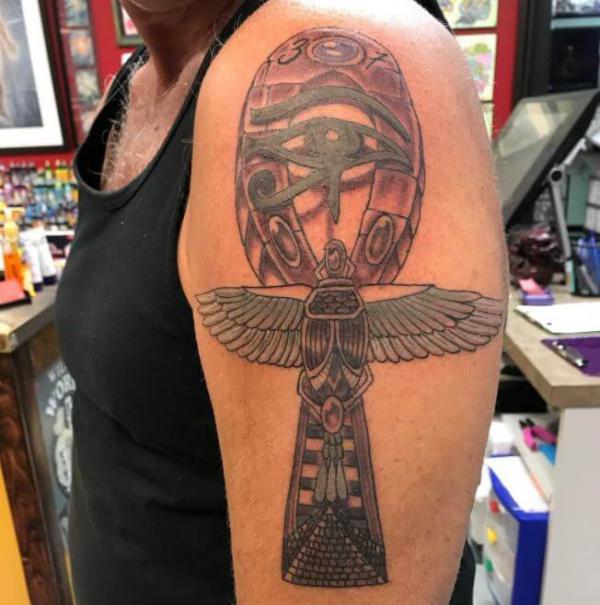 55 Eye of Ra Tattoo Designs with Meanings