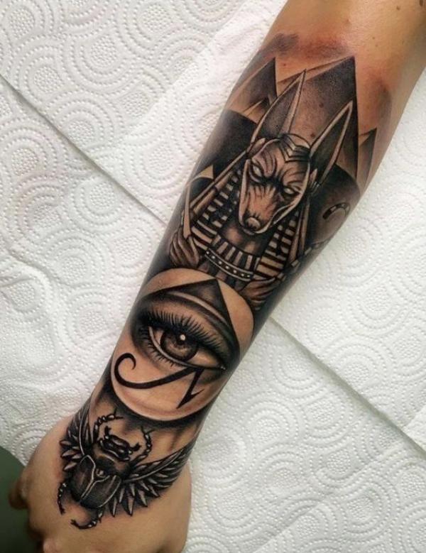 55 Eye of Ra Tattoo Designs with Meanings