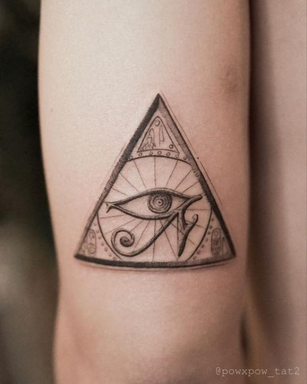 55 Eye of Ra Tattoo Designs with Meanings