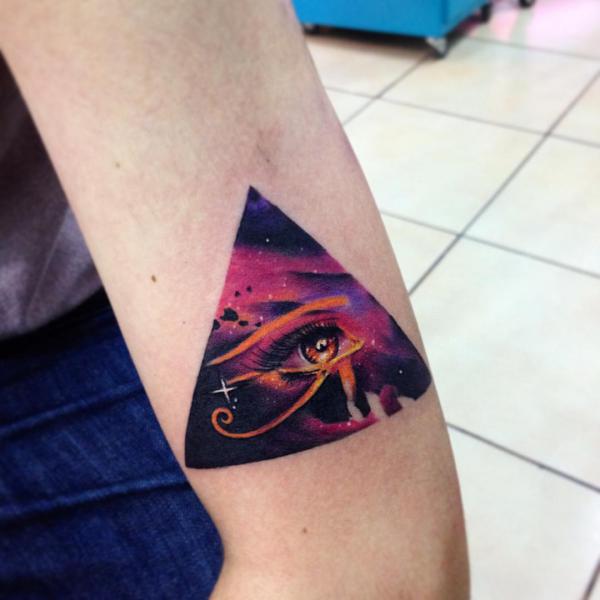 55 Eye of Ra Tattoo Designs with Meanings