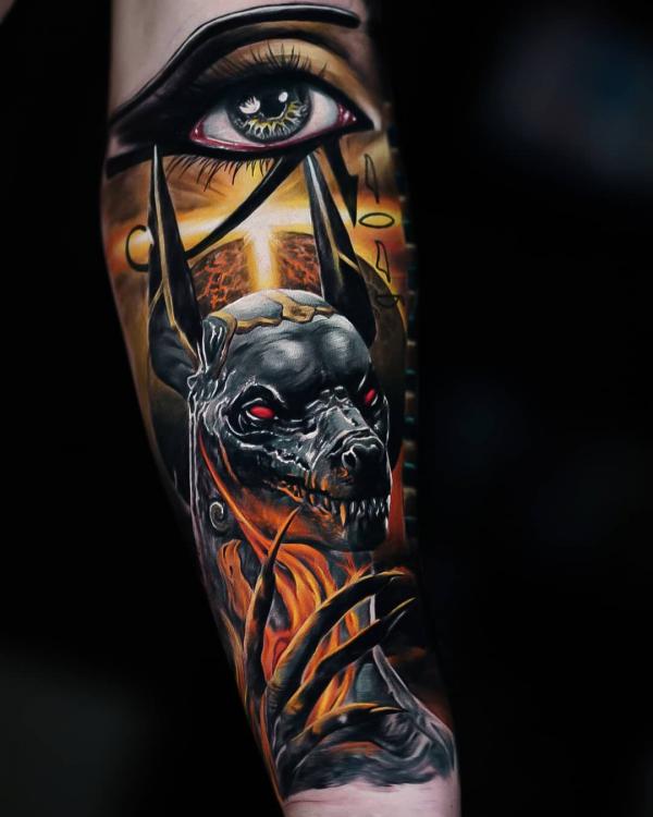 55 Eye of Ra Tattoo Designs with Meanings