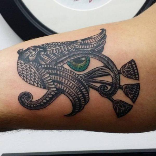 55 Eye of Ra Tattoo Designs with Meanings