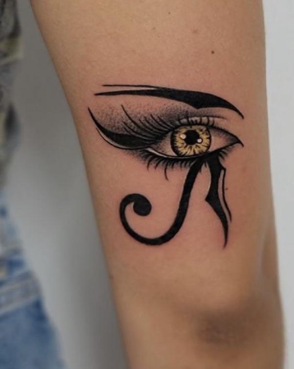 55 Eye of Ra Tattoo Designs with Meanings