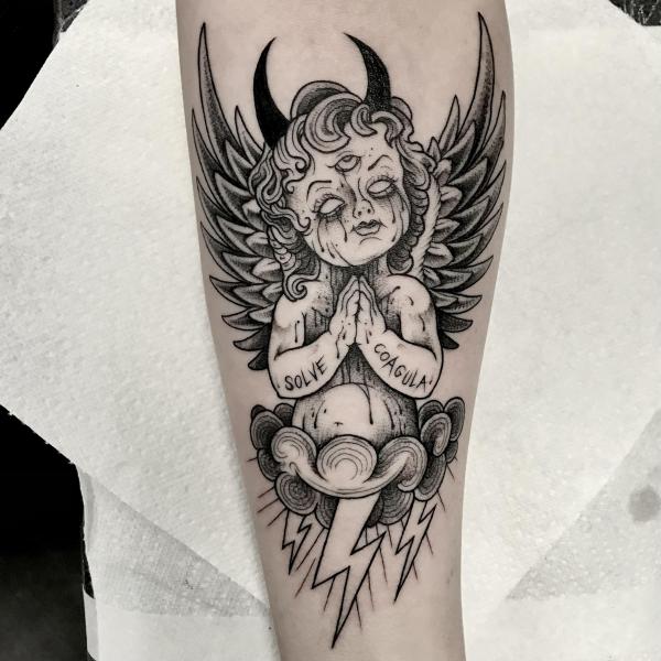 100 Cherub Tattoos: the Designs and Meanings