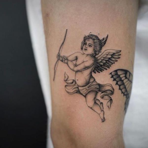 100 Cherub Tattoos: the Designs and Meanings