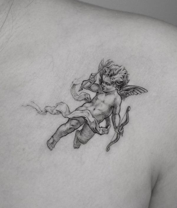 100 Cherub Tattoos: the Designs and Meanings