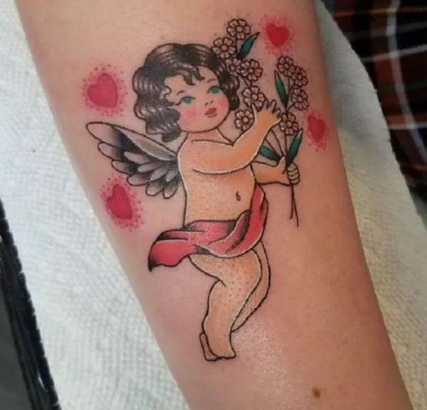 100 Cherub Tattoos: the Designs and Meanings