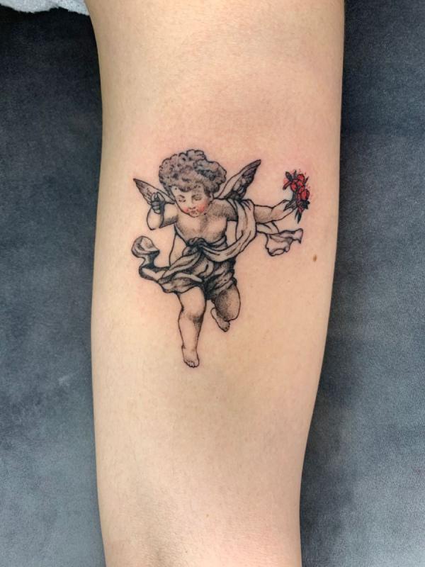 100 Cherub Tattoos: the Designs and Meanings