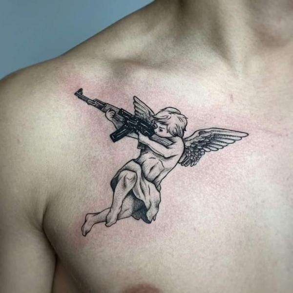 100 Cherub Tattoos: the Designs and Meanings