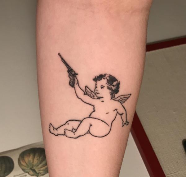 100 Cherub Tattoos: the Designs and Meanings