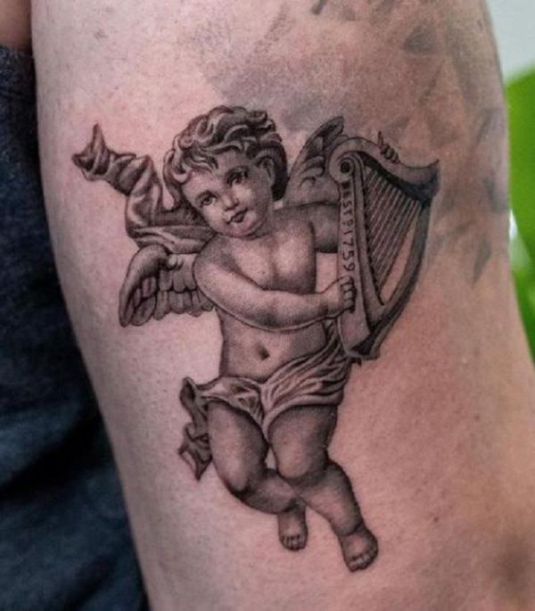 100 Cherub Tattoos: the Designs and Meanings