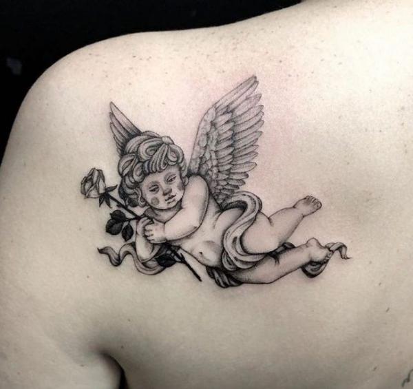 100 Cherub Tattoos: the Designs and Meanings