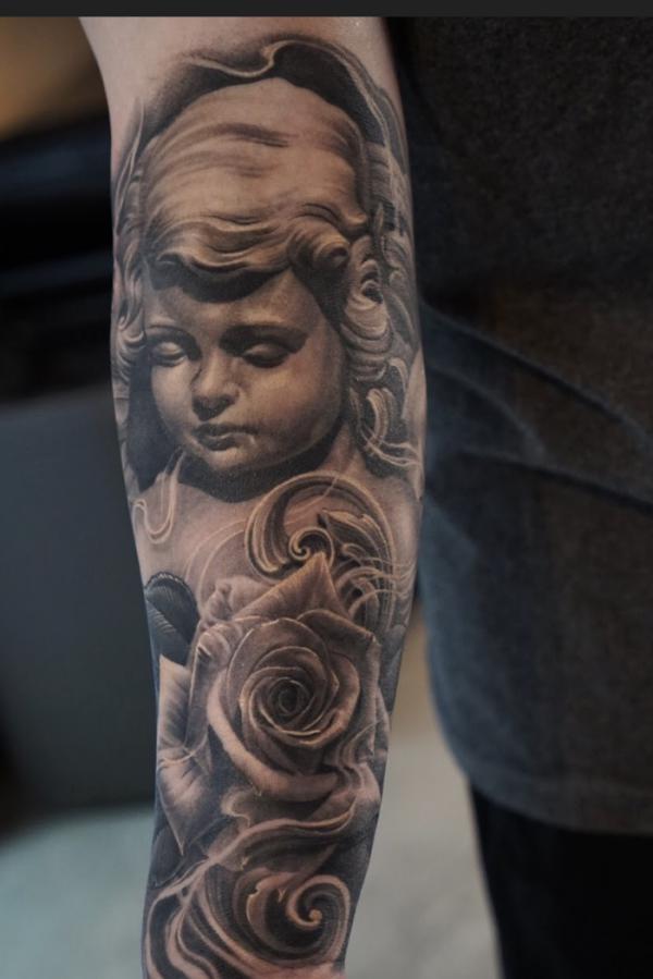 100 Cherub Tattoos: the Designs and Meanings