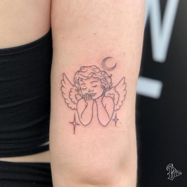 100 Cherub Tattoos: the Designs and Meanings