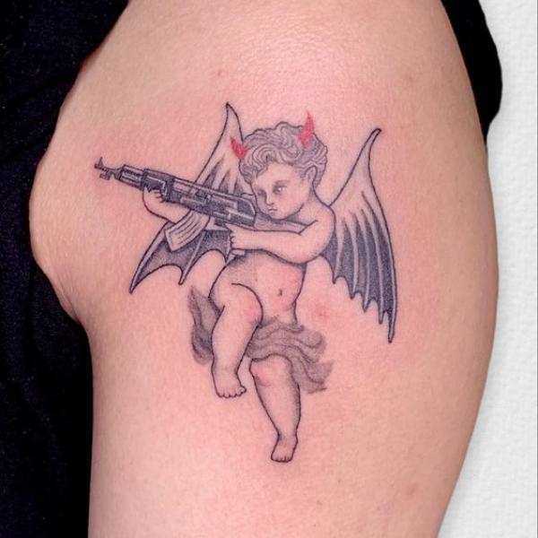 100 Cherub Tattoos: the Designs and Meanings