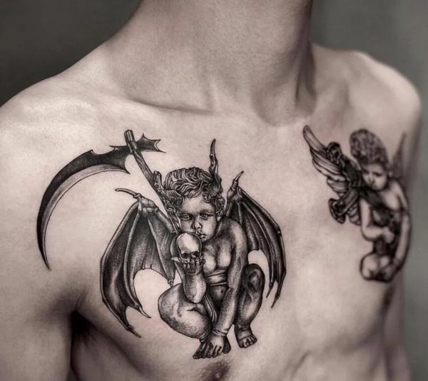 100 Cherub Tattoos: the Designs and Meanings
