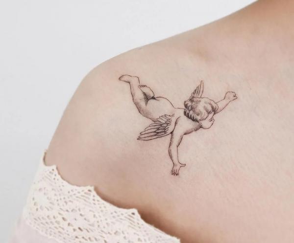 100 Cherub Tattoos: the Designs and Meanings