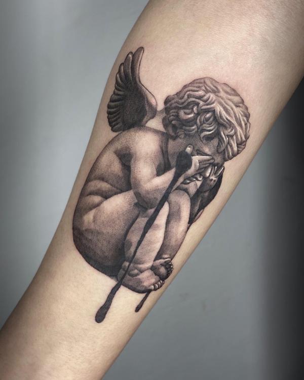 100 Cherub Tattoos: the Designs and Meanings