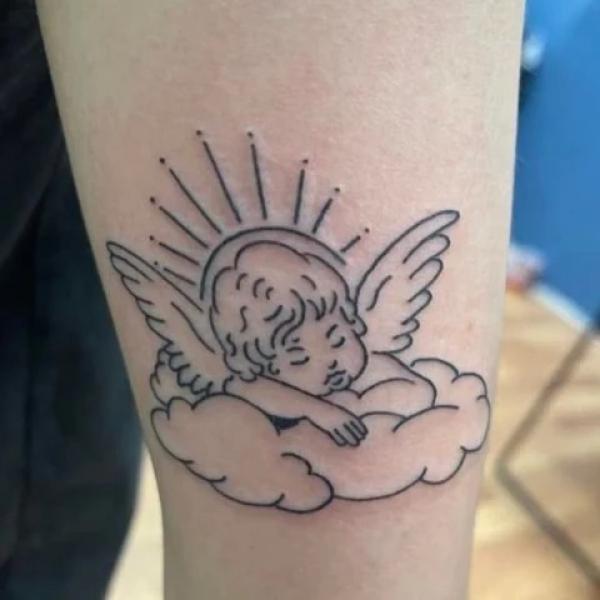 100 Cherub Tattoos: the Designs and Meanings