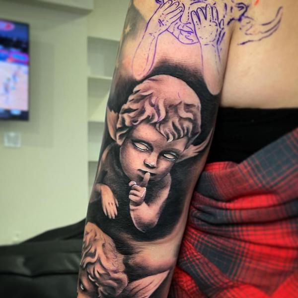 100 Cherub Tattoos: the Designs and Meanings