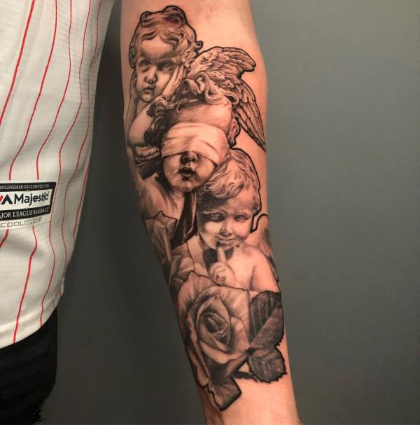 100 Cherub Tattoos: the Designs and Meanings